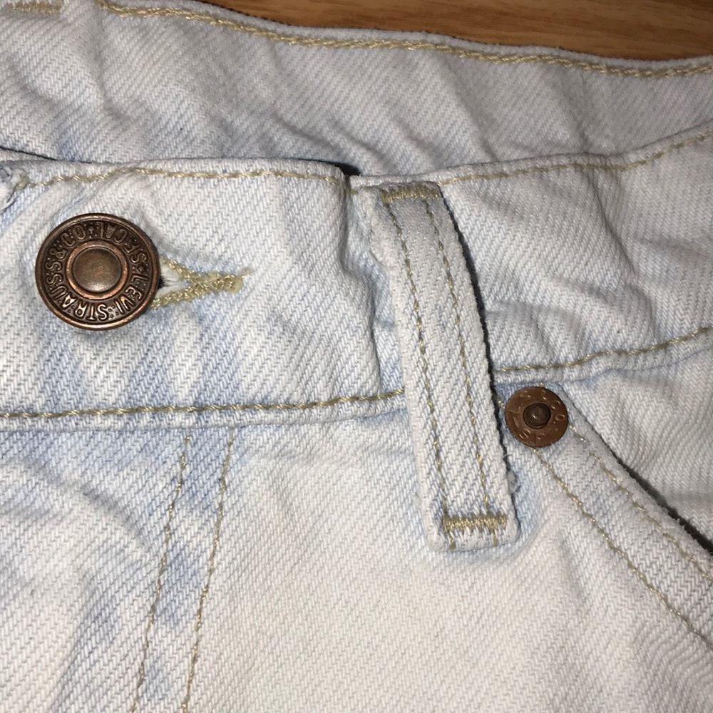 Vintage Levi shorts orange tag - Picture 12 of 13